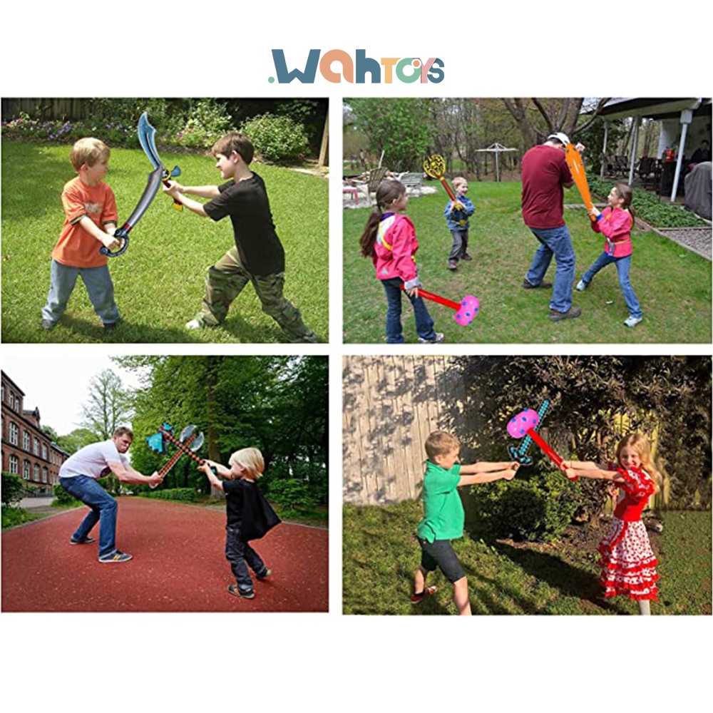 Inflatable Weapons Inflatable Sword Hammer Ax Mace Pirate Knife Kid ...