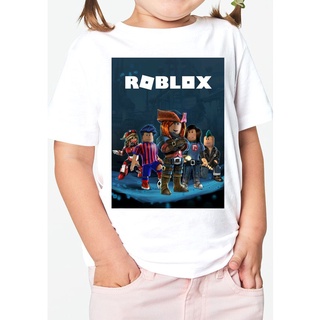 ROBLOX kids Jersey Terno for kids Printed Full Sublimation Game Shirts 3-12  years old