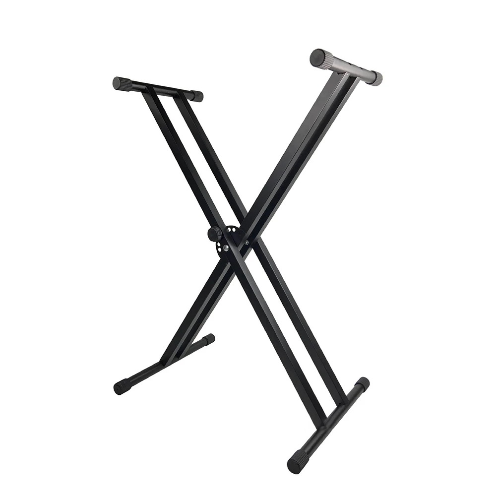 KAWES Piano Keyboard Stand Double X Heavy-Duty Adjustable Piano Holder ...