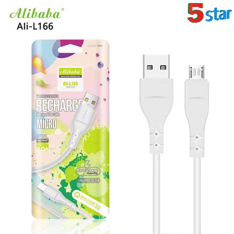 Alibaba Ali-L166 1.8Meter USB Data USB Transmit for Charge Micro V8 ...