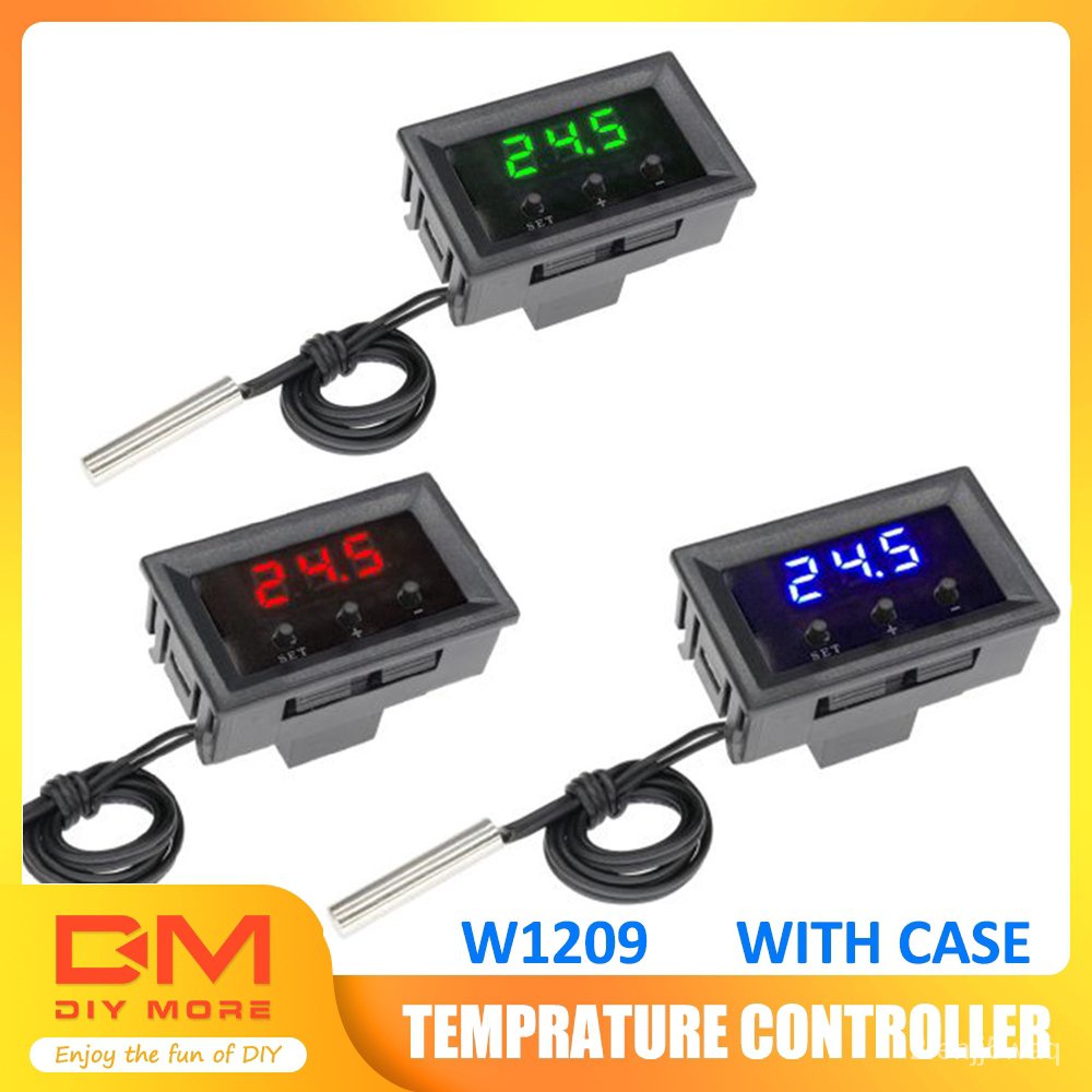 DIYMORE W1209 12V Thermostat Digital Temperature Meter Controller