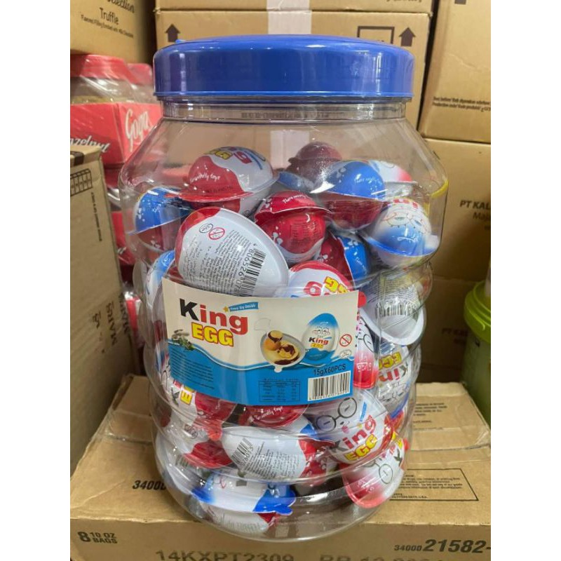 King Egg and Chocolate Egg in a Jar Shopee Philippines