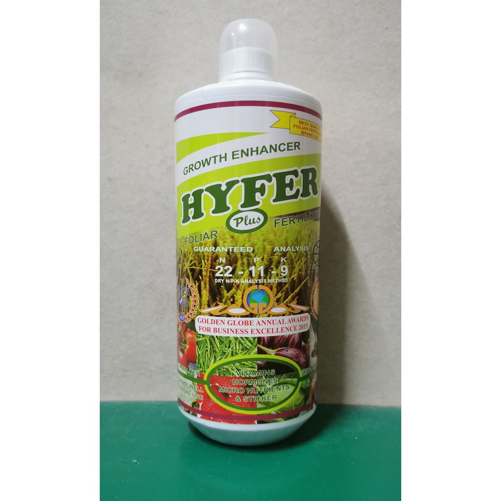 HYFER PLUS GROWTH ENHANCER(1 LITER) | Shopee Philippines