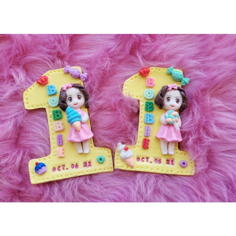 Candyland Themed Ref Magnet Souvenir For Birthday Christening Shopee