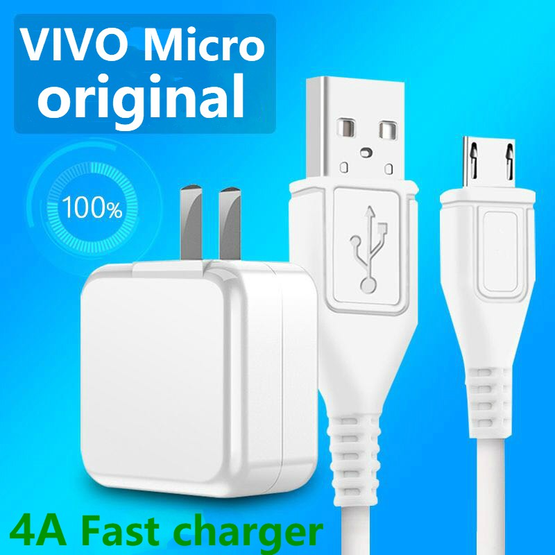 Original VIVO Charger Micro USB Cable adapter 100 Authentic Vivo X7 X9