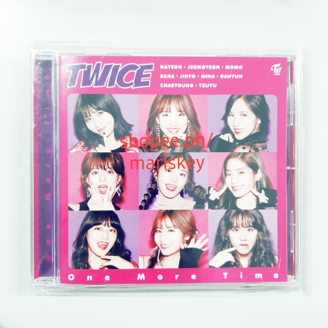 twice cd One More Time - K-POP