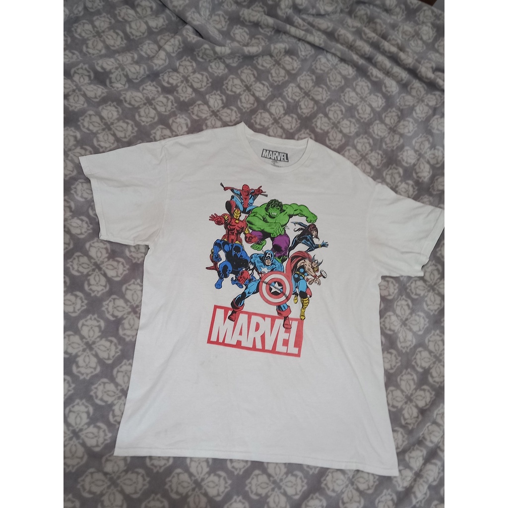 Tshirt Marvel Avengers Marvel Hulk Text Men's T-Shirt, Black Blk