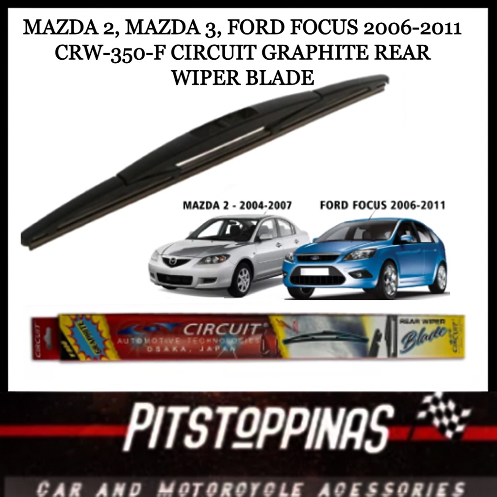 MAZDA 2, MAZDA 3, FORD FOCUS 20062011 CRW350F CIRCUIT GRAPHITE REAR