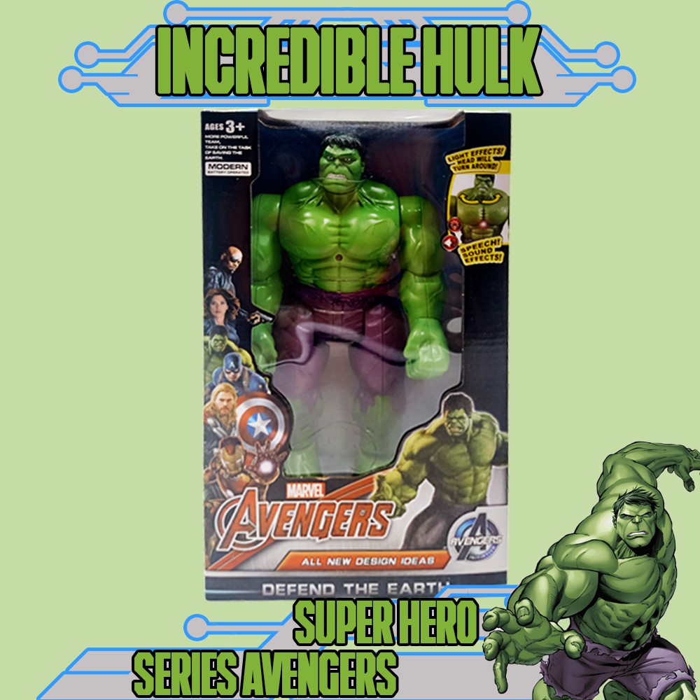 Incredible store hulk robot