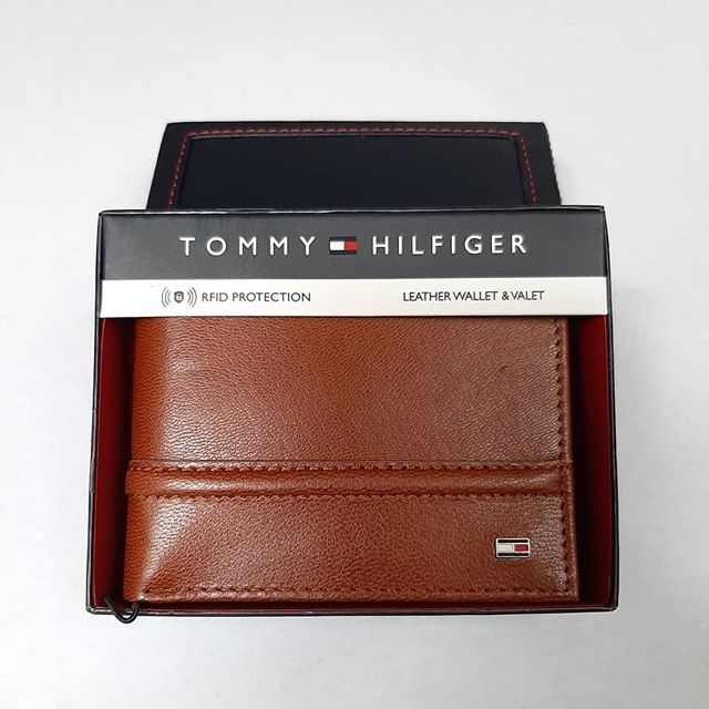 Tommy hilfiger rfid sale wallet