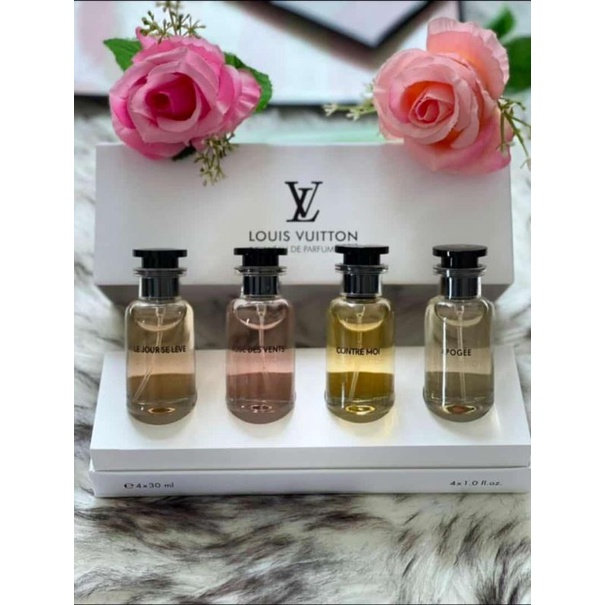 100% Authentic Louis Vuitton Perfume Sample Set 7in1 & 4in1 LV Christmas  Gift Set Perfume Gift Box 4*30ml Perfume for Women LV Perfume perfumes long  lasting scent perfume men perfume women Women