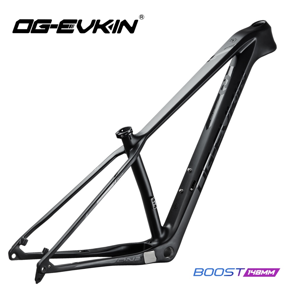 OGEVKIN Carbon Mountain Bike Frame 12X148 ThruAxle 29er BSA73 11/811/2 Disc Bicycle Frame