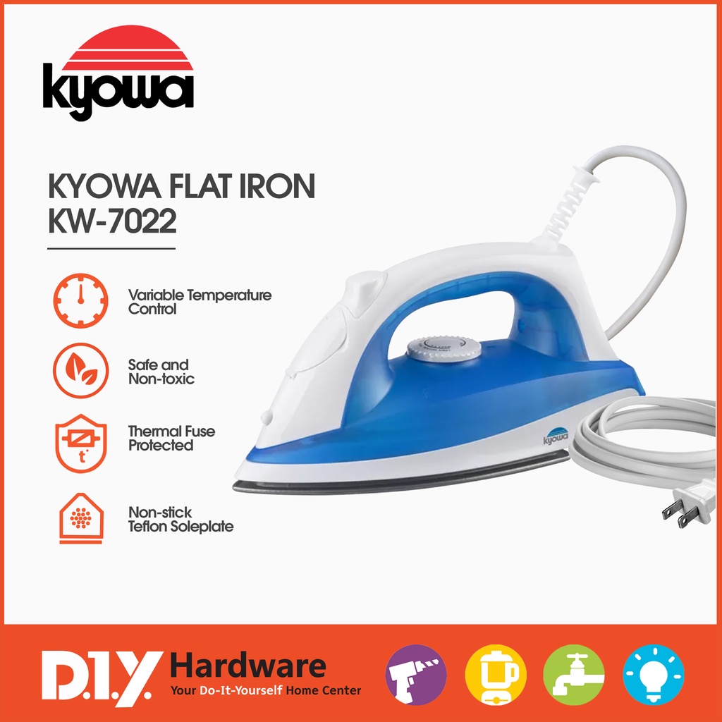 Kyowa Original Flat Iron for Clothes with Water Spray Function KW