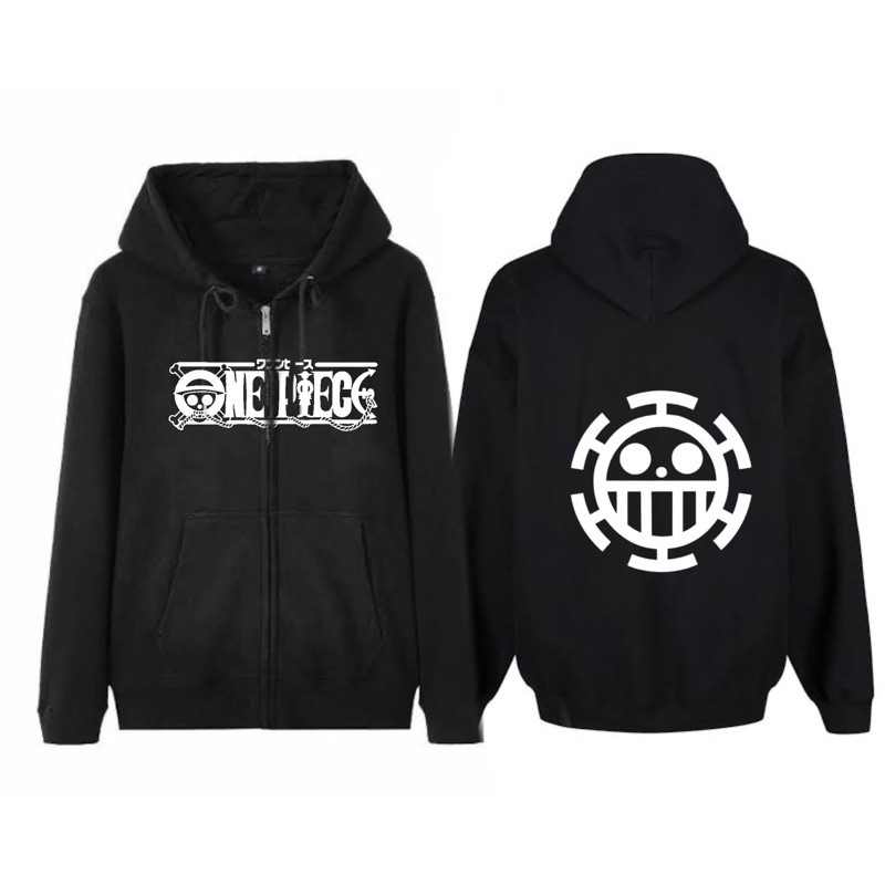 Onepiece Hoodie Jacket with zipper | Shopee Philippines