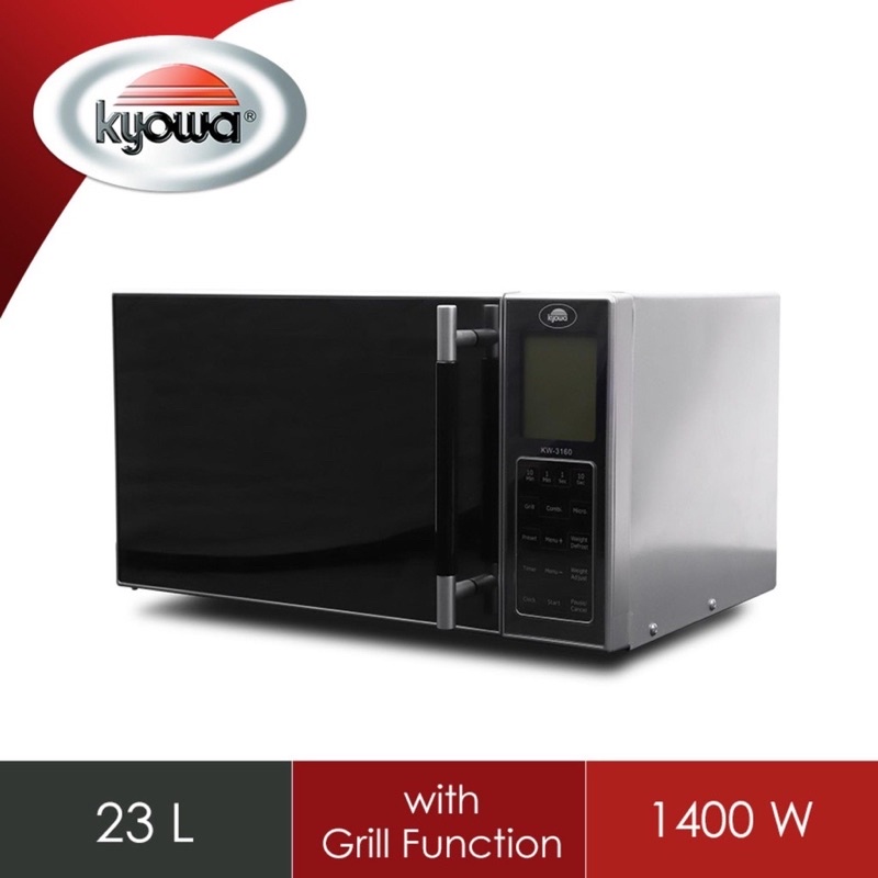 Kyowa Digital Microwave Oven with Grill Function 23 liters KW3160