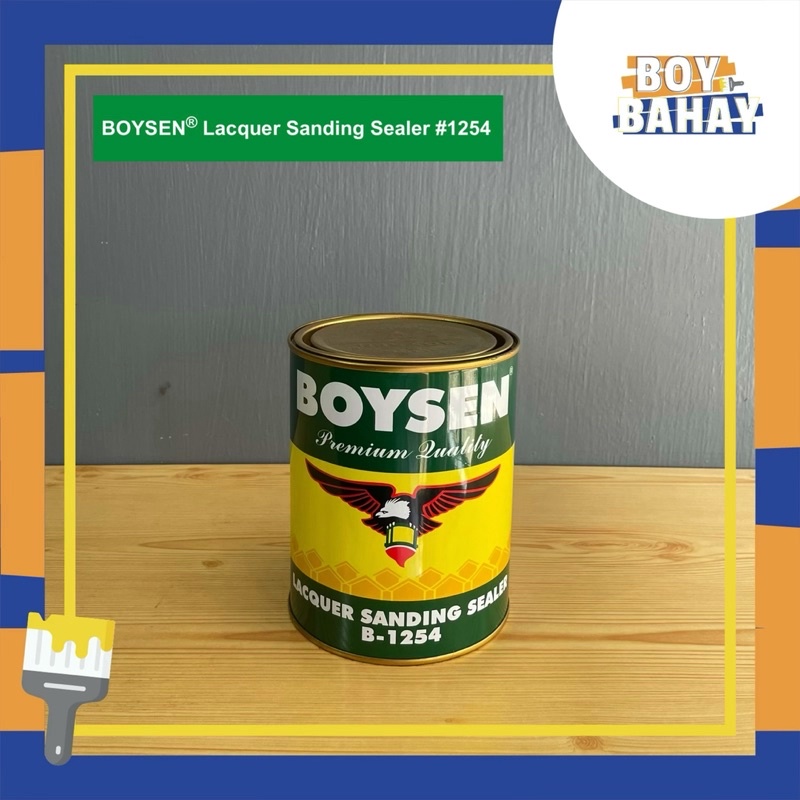 Boysen Lacquer Sanding Sealer B1254 Liter Size Shopee Philippines