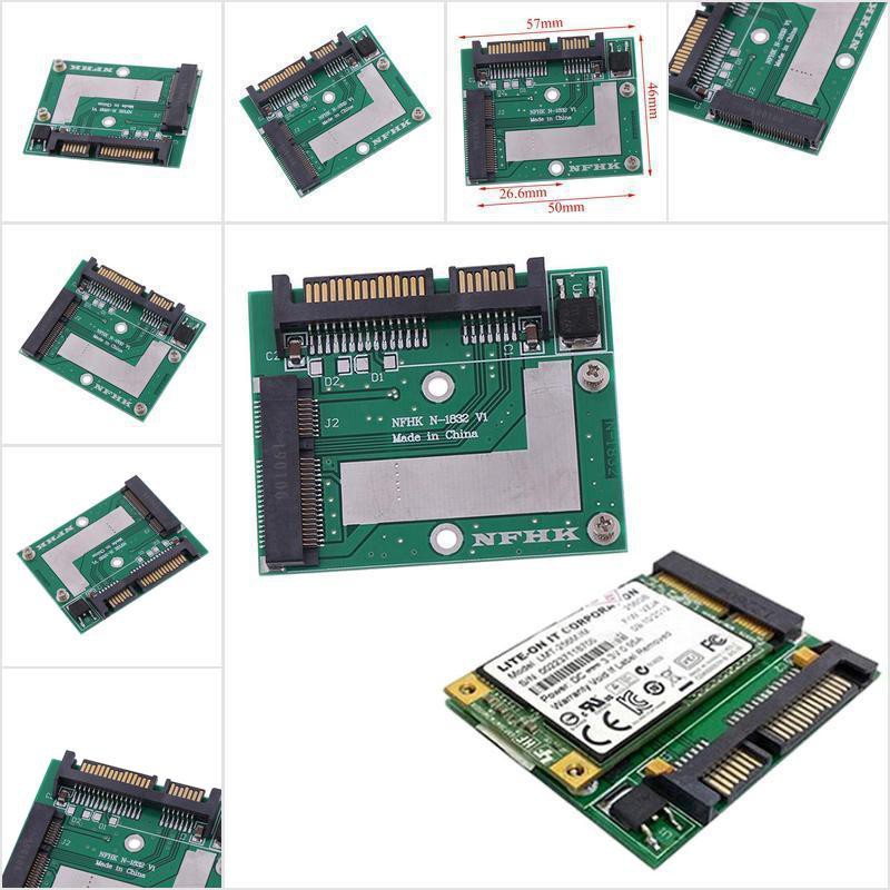 Adattatore Mini PCIe MSATA A SATA 6Gbps – Convertitore Per SSD A 2,5 Pollici, Scheda F1Z - Foto 2
