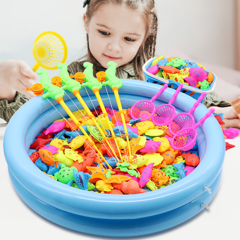 DisneyHot Sale Children Fishing Toys Suit Luminous Fishing
