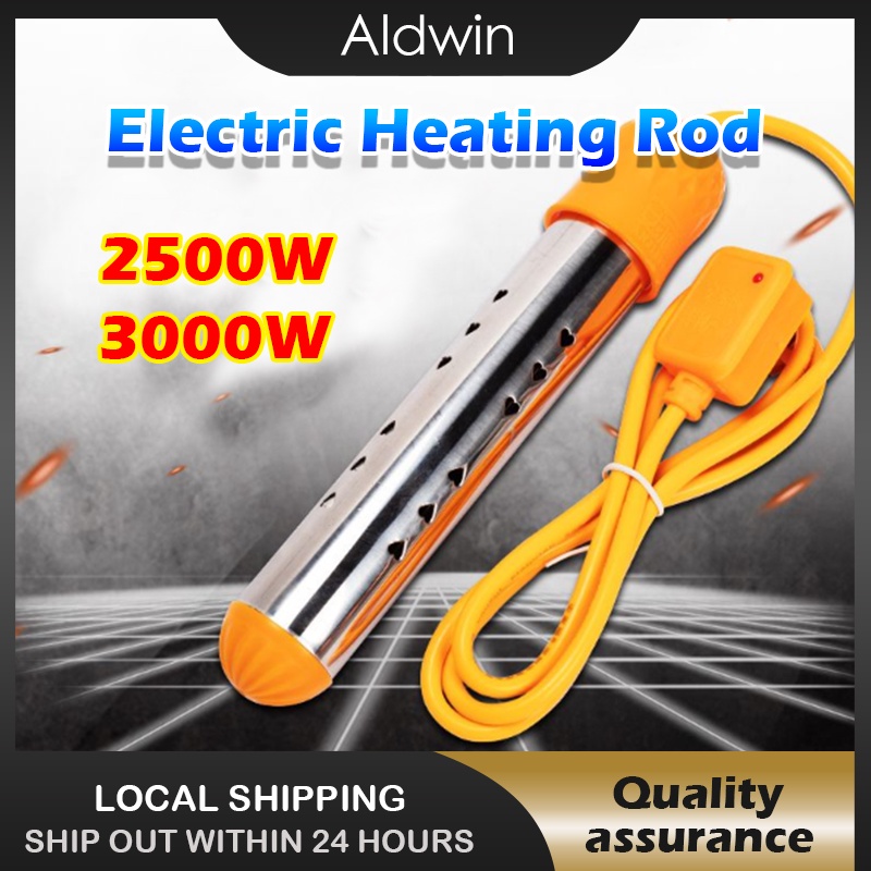 Hot Water Stick Portable Electric Water Heater Immersion Heating Rod Plug  Automatic Power Off | Shopee Philippines