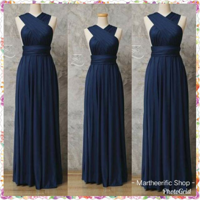 Navy blue hotsell infinity dress