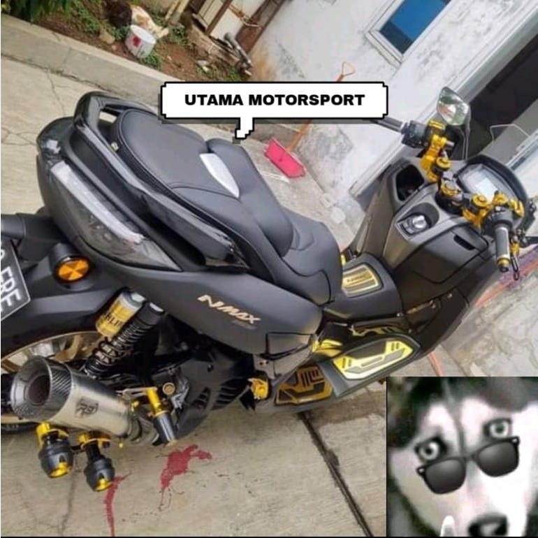 Adjustable Clip-on Handlebars for the New Nmax Robot All New Nmax ...