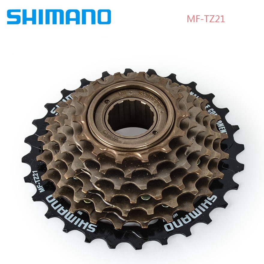 Shimano TOURNEY MF-TZ21 7 Speed Bike Freewheel 14-28t Stee | Shopee ...