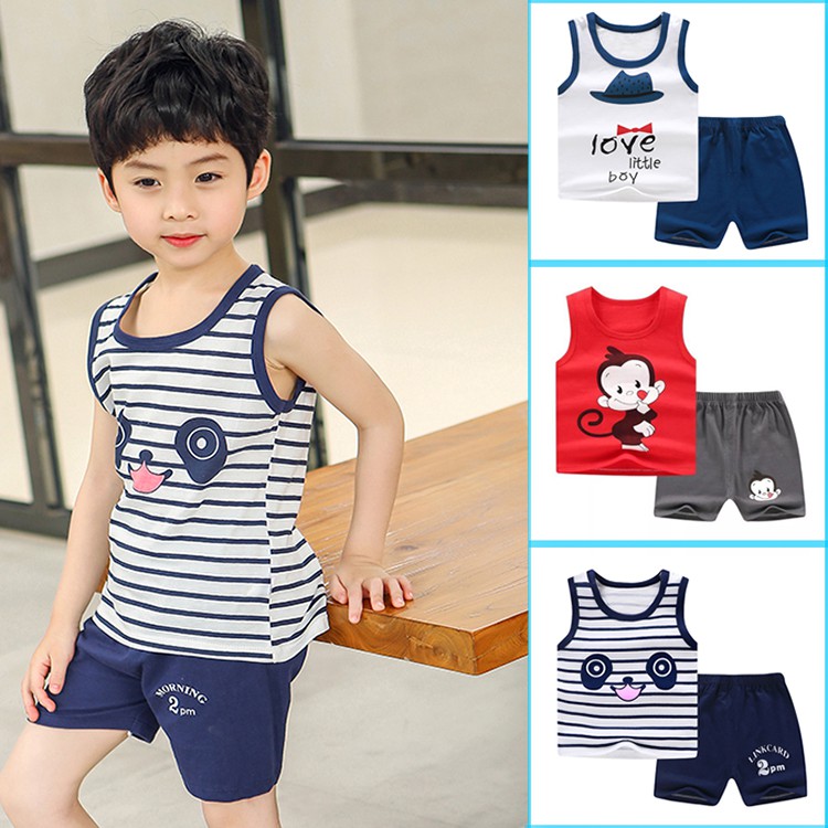 Cotton Sando For Kids Boys Tank Top