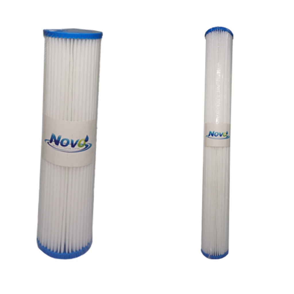 NOVO 100 FCPL20 20" Pleated Cartridge Filter Water Filter Shopee