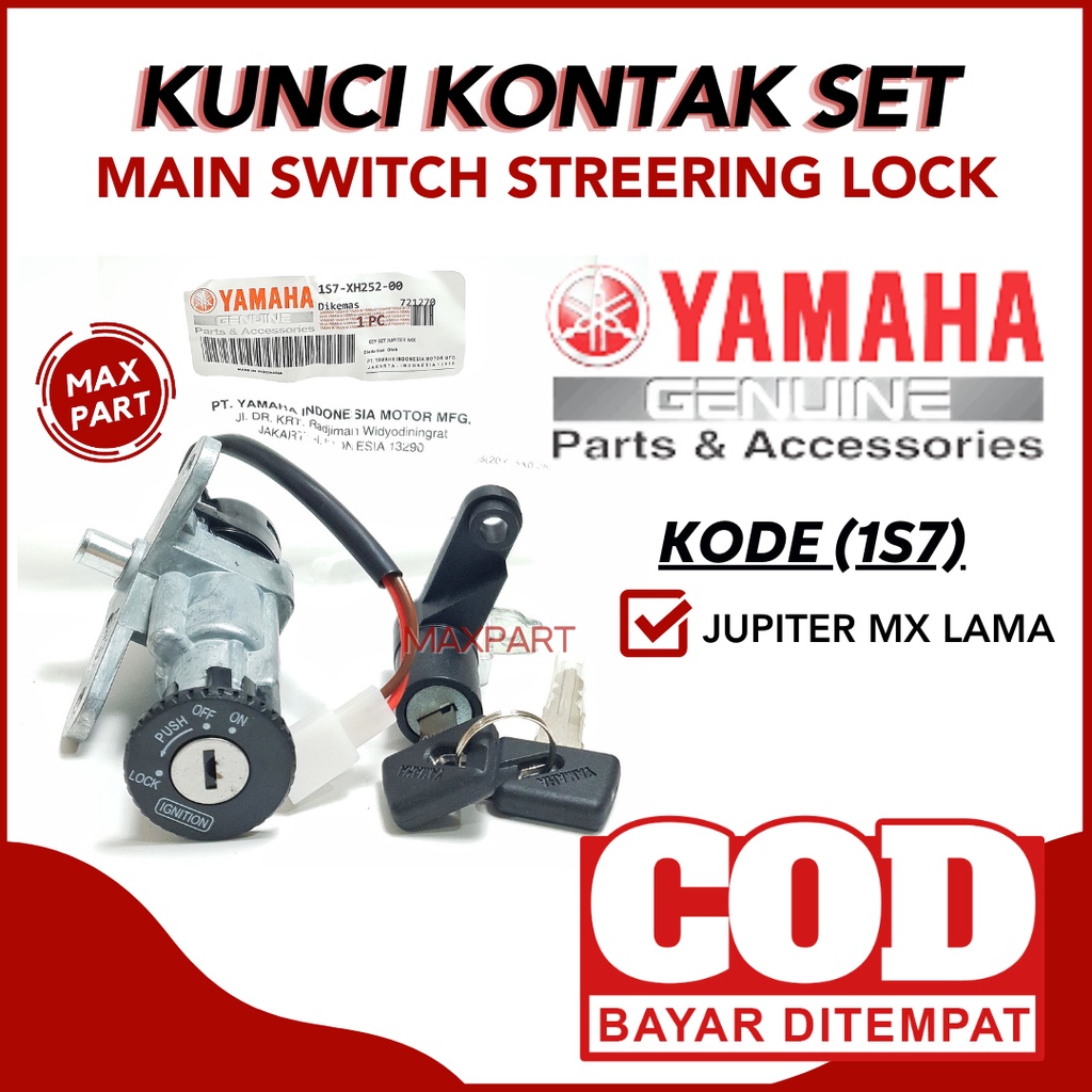 Ignition KEY SET 1S7 YAMAHA JUPITER MX OLD OLD | Shopee Philippines