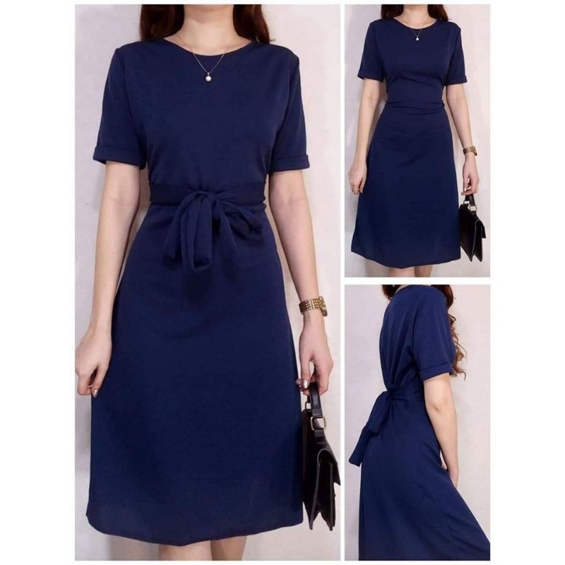 Semi formal shop navy blue dress