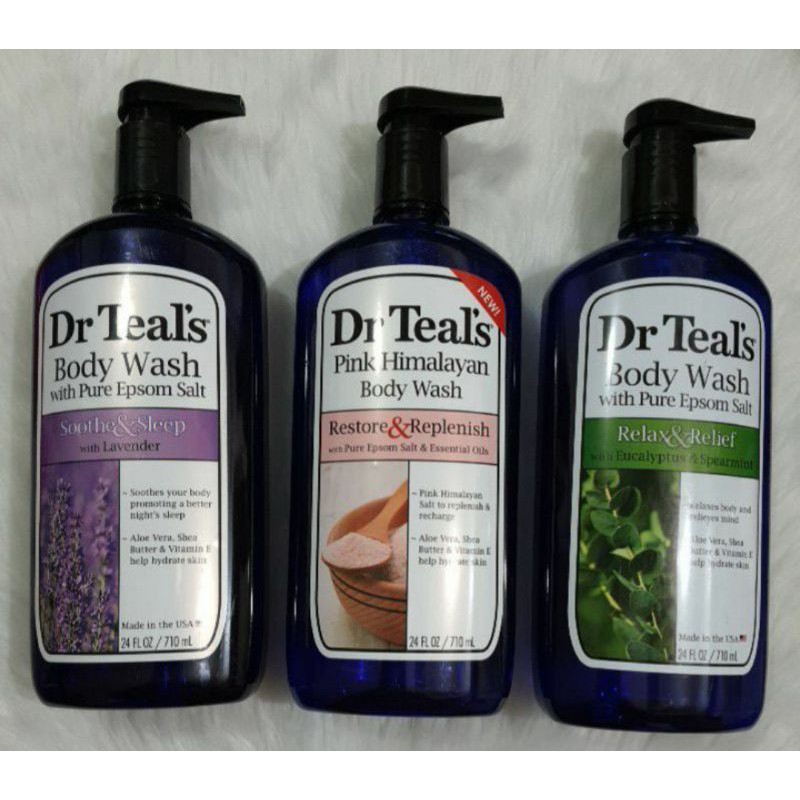 100 Authentic Dr Teal's Body Wash 710ml Shopee Philippines