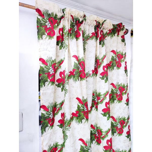 Curtain Christmas Design Shopee Philippines