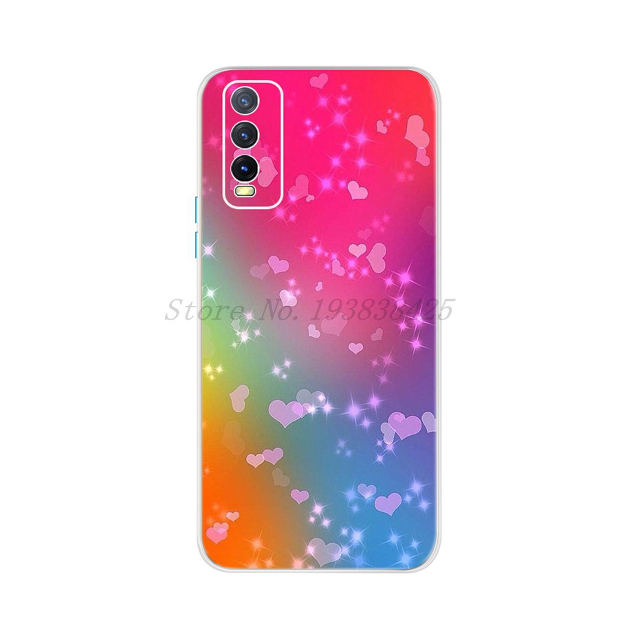 Shockproof Case Vivo Y20 Case New Patterned Soft TPU Cover VIVO
