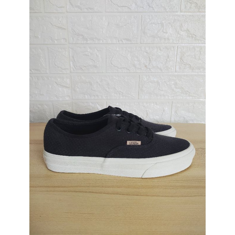 Vans woven best sale check authentic