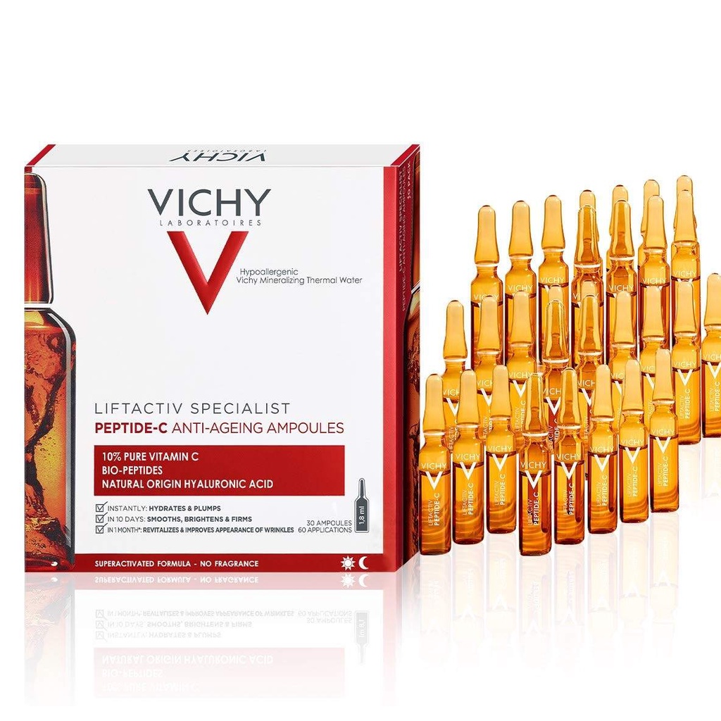 Vichy LiftActiv PeptideC Ampoule Serum Anti Aging Concentrate, 10