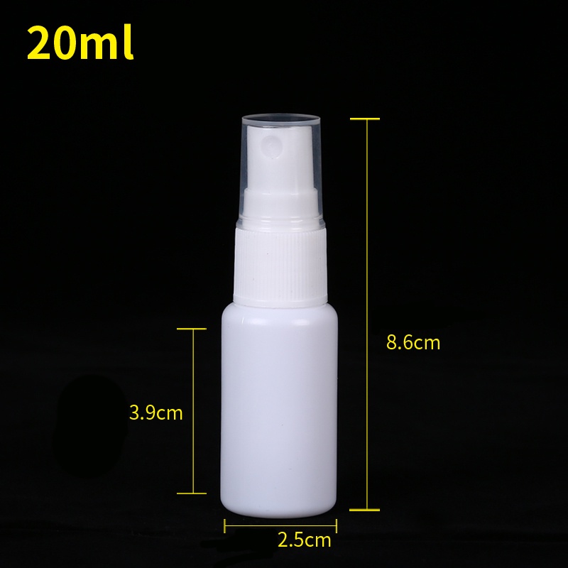 5Pcs 30ml-100ml Mini Portable Spray Bottle Travel Size Fine Mist Spray  Refillable Travel Containers For Perfume Hairspray Lotion - AliExpress