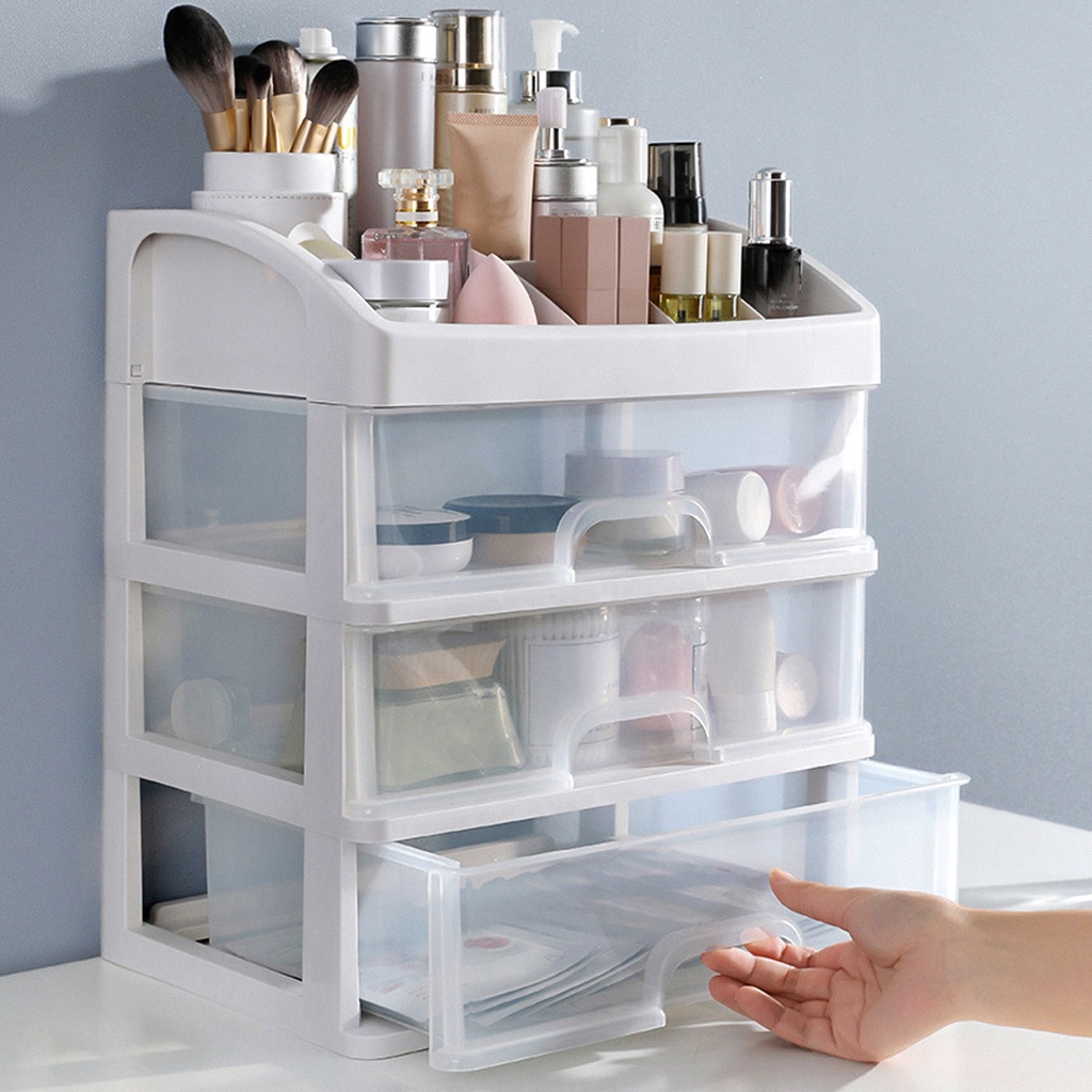 Makeup Organizer for Cosmetic Large Capacity Cosmetic Storage Box