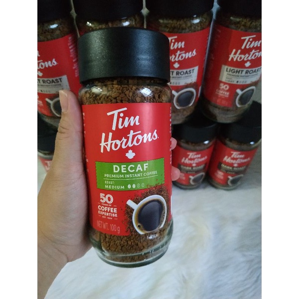 Tim Hortons Decaf Instant Coffee 100 grams Shopee Philippines