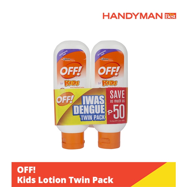 OFF! for Kids Insect Repellent Lotion, 100ml - Twin Pack | Shopee ...