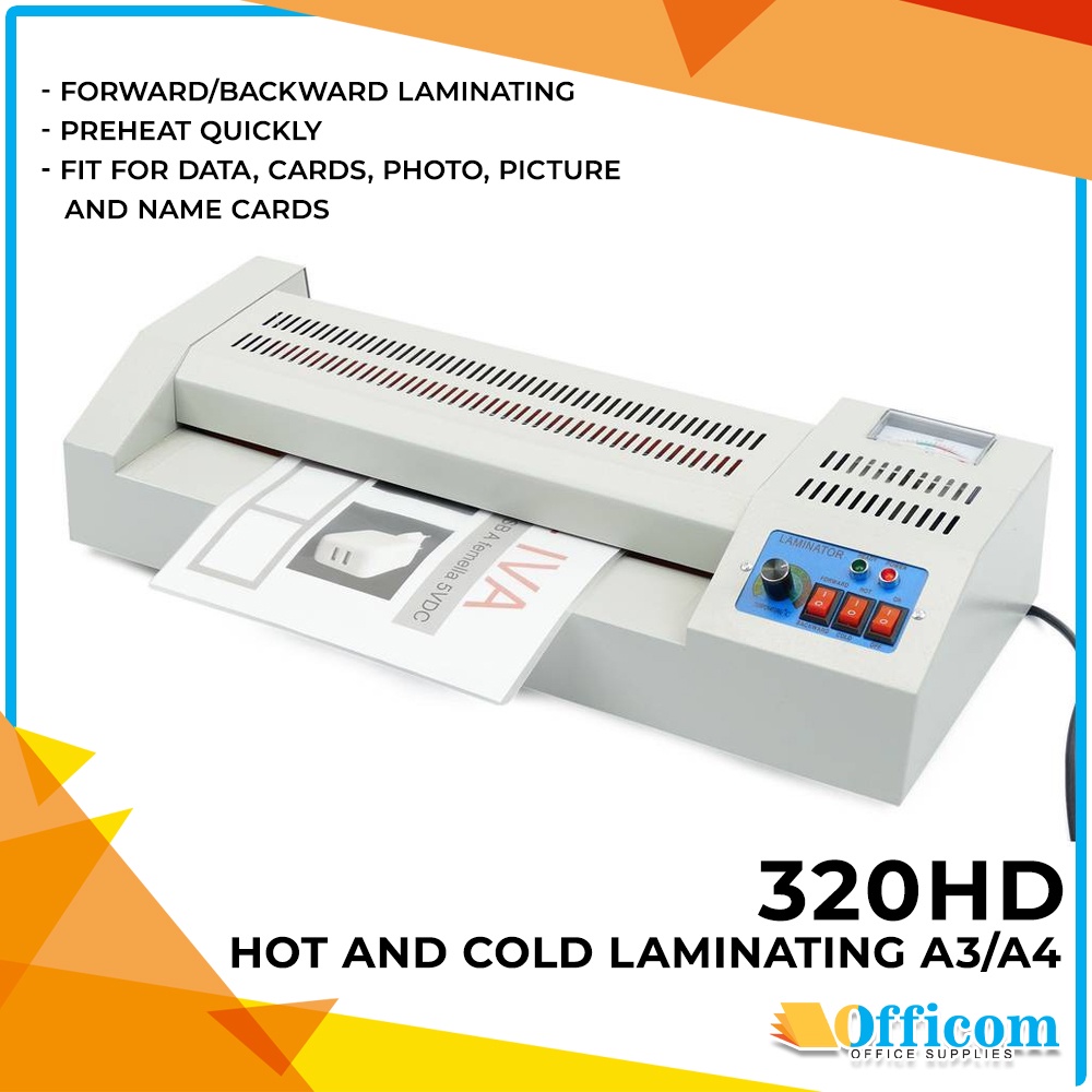 thumbnail image 2 of Hot & Cold A3 Laminator Machine With 4-Roller System – Up To 10mil Thickness, Fast Warm-Up 2 of 4