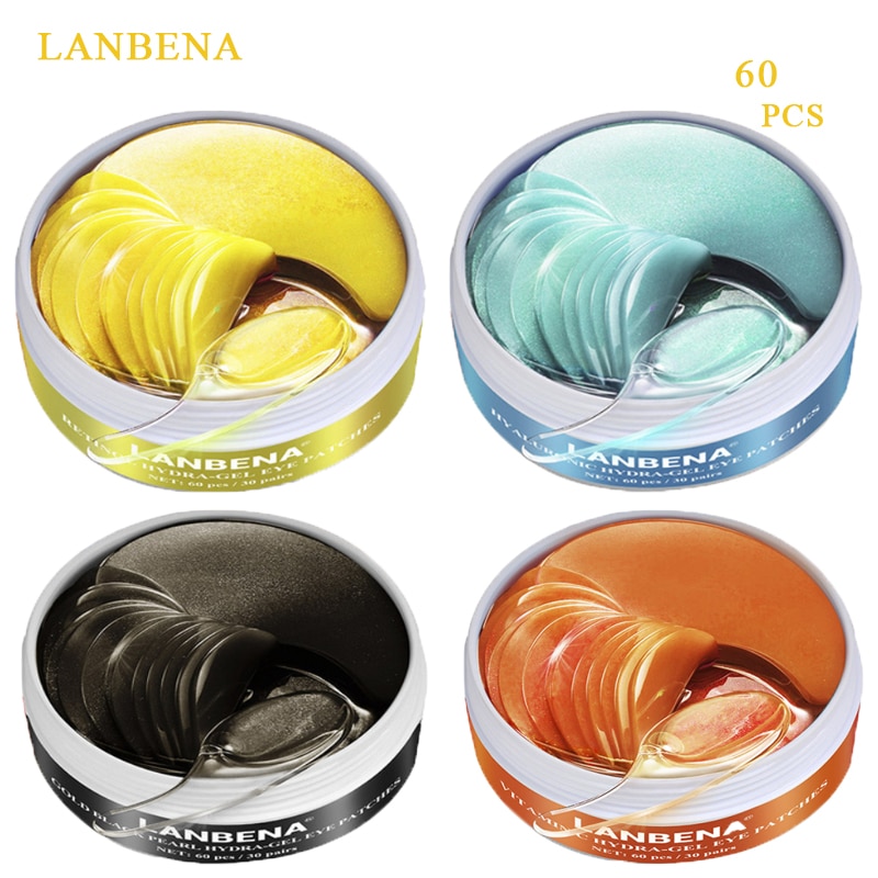 LANBENA New Collagen Eye Mask Hydrogel Vitamin C Eye Patch Revitalizing
