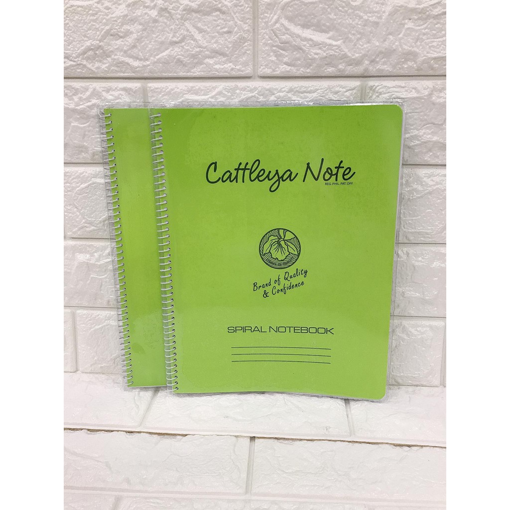 cattleya-spiral-notebook-8-5x11in-80leaves-light-green-shopee-philippines