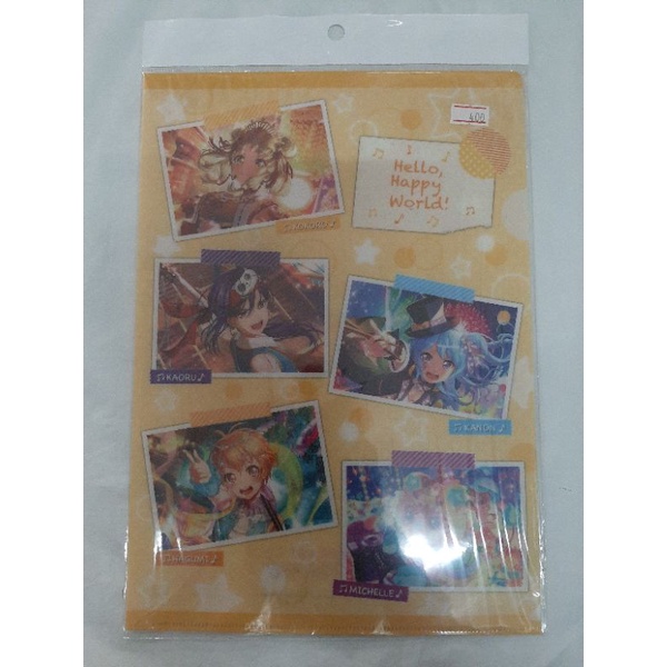 Assorted Anime Clear File Folder A4 Size / Sealed Shopee Philippines