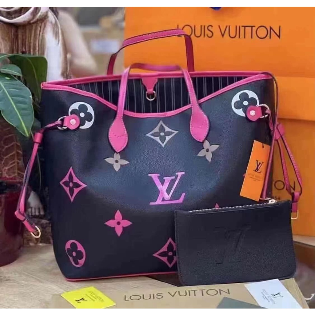 LOUIS VUITTON 2in1 Premium Quality Hand and Tote Bag Shopee Philippines