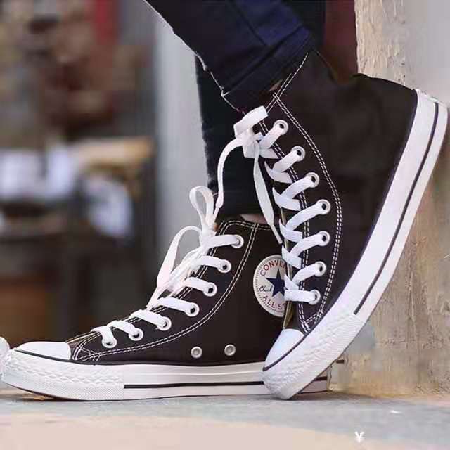 UNISEX Shoes@CONVERSE Chuck Taylor All Star High Cut Canvas Shoes 36-45 ...