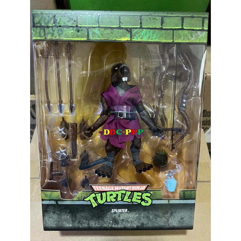 SPLINTER - TMNT ULTIMATES 7-Inch Action Figure by Super7 (SEALED ...