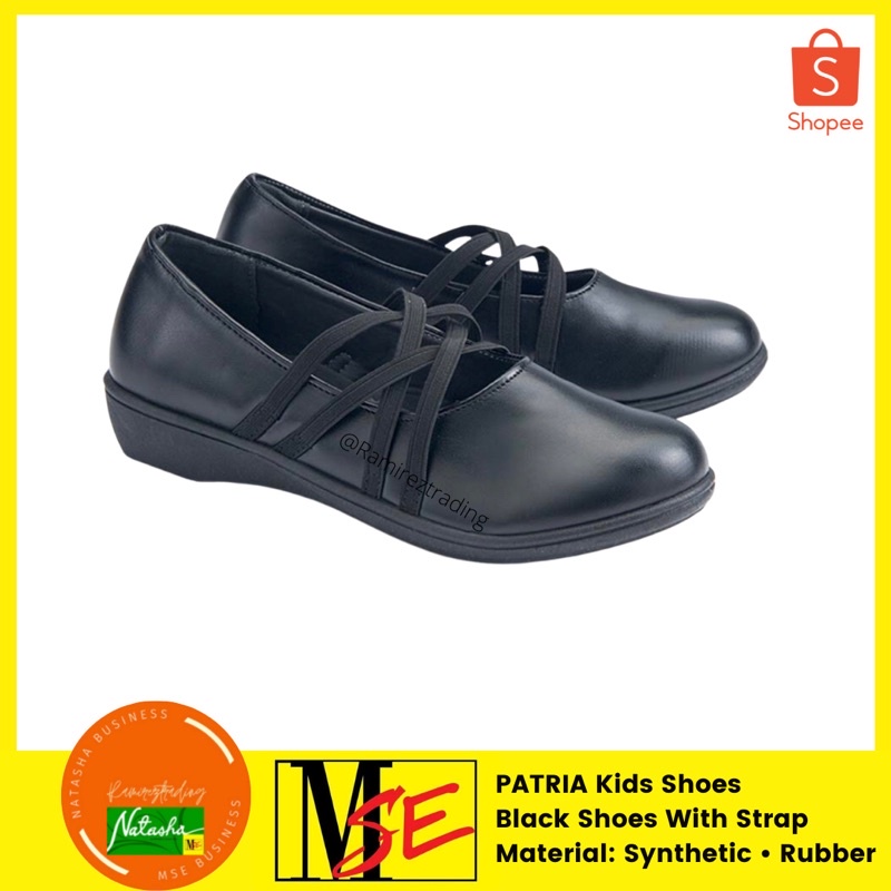 MSE BLACK SHOES FOR KIDS GIRLS SHOES PATRIA 100% ORIGINAL | Shopee ...