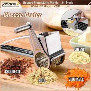 Stainless Steel Cheese Grater And Chocolate Shredder - Manual Food Crusher  With Interchangeable Drums - Perfect For Nuts, Cheese, And Chocolate -  Kitchen Essential - - Temu Philippines