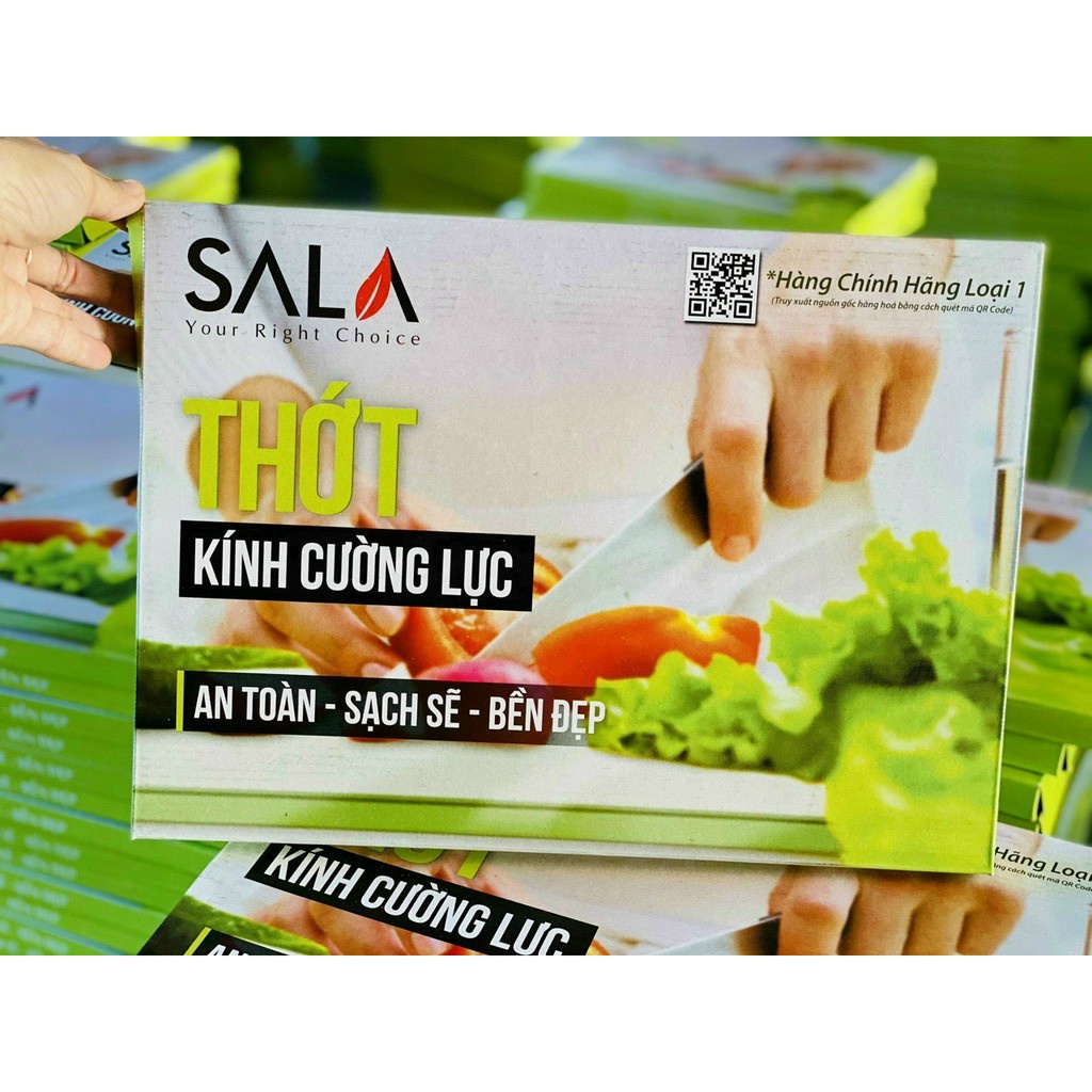 Genuine SALA Tempered Glass Cutting Board Super Thick 12mm Super