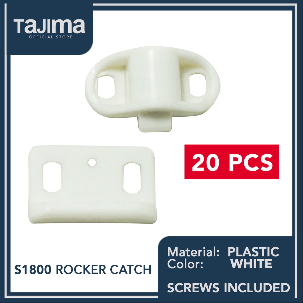 PVC Rocker Catch for Light Duty Cabinets (20 pieces) | Shopee Philippines